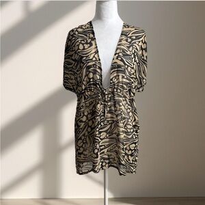 New Catalina Black and Tan Cover Up